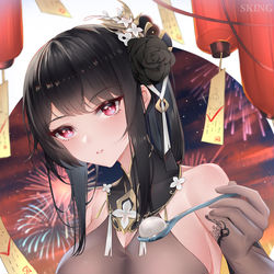 This is a pixiv picture whose title is 元宵⭐️.