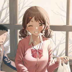 This is a pixiv picture whose title is 君にだけ勘違いされたい.