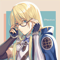 This is a pixiv picture whose title is 眼鏡フィンとSDディルムッド.