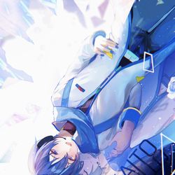 This is a pixiv picture whose title is KAITO！.