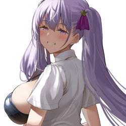 This is a pixiv picture whose title is シャツと水着BBちゃん.