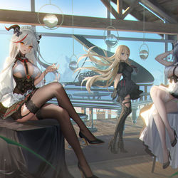 This is a pixiv picture whose title is 爱在楚格峰~.
