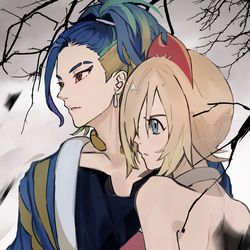 This is a pixiv picture whose title is セキカイ.