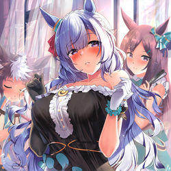 This is a pixiv picture whose title is メジロアルダン.