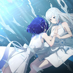 This is a pixiv picture whose title is 深海.