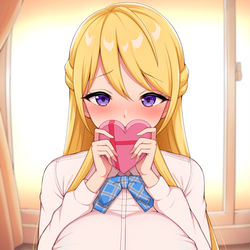 This is a pixiv picture whose title is 愛貴ちゃんのバレンタインデー.