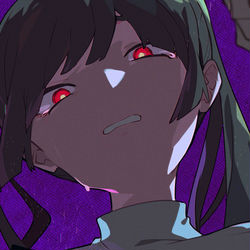 This is a pixiv picture whose title is 嘘つき.