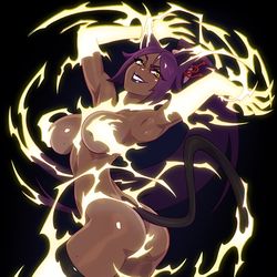 This is a pixiv picture whose title is God of Thunder.