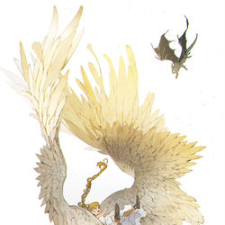 This is a pixiv picture whose title is 突風.