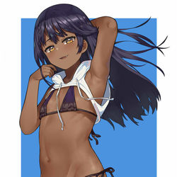 This is a pixiv picture whose title is 褐色.