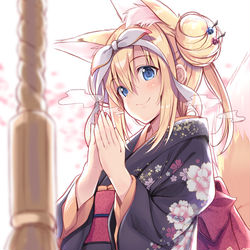 This is a pixiv picture whose title is 初詣すずは様.