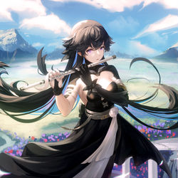This is a pixiv picture whose title is 战双帕弥什赛琳娜.