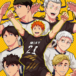 This is a pixiv picture whose title is 【RTS!!34新刊】BJAD日向本 第2弾.