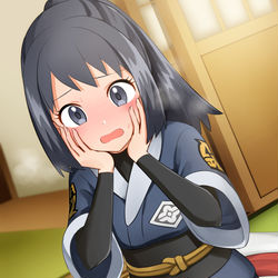 This is a pixiv picture whose title is 寝ちゃったショウちゃん/マルノーム(カオナシのすがた).