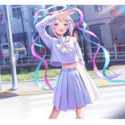 This is a pixiv picture whose title is 超天酱.