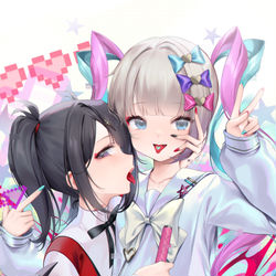 This is a pixiv picture whose title is †昇天†.