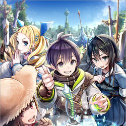 This is a pixiv picture whose title is 本日発売！「#壊れた地球の歩き方」.