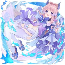 This is a pixiv picture whose title is 心に海を.