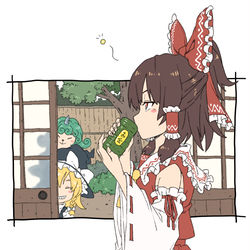 This is a pixiv picture whose title is 茶時間.