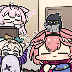 This is a pixiv picture whose title is holoX.