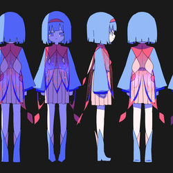 This is a pixiv picture whose title is Mikage.