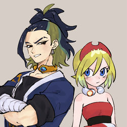 This is a pixiv picture whose title is レジェンズ.