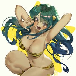 This is a pixiv picture whose title is Lum.