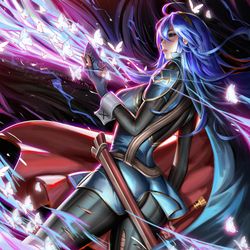 This is a pixiv picture whose title is Lucina.
