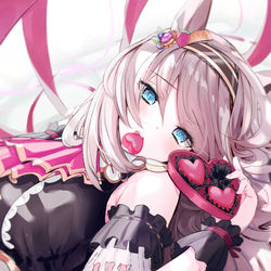 This is a pixiv picture whose title is バレンタインブルボン.