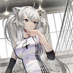 This is a pixiv picture whose title is バレーボール部ししろん.