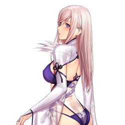 This is a pixiv picture whose title is 水着武蔵ちゃん.