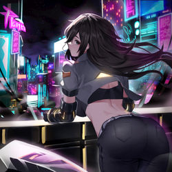 This is a pixiv picture whose title is Cyber..