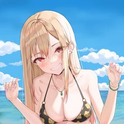 This is a pixiv picture whose title is Marin❤️.