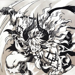 This is a pixiv picture whose title is Lesath goes swoosh.