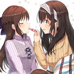 This is a pixiv picture whose title is ありふみ.