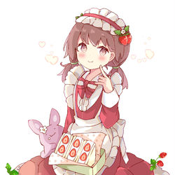 This is a pixiv picture whose title is 🍓.