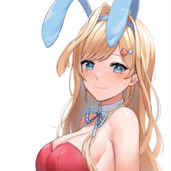 This is a pixiv picture whose title is Bunnysanji Layla.