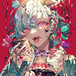 This is a pixiv picture whose title is Happy Valentine.