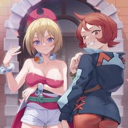 This is a pixiv picture whose title is カイ&ヒナツ.