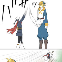 This is a pixiv picture whose title is セコム発動.