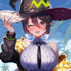 This is a pixiv picture whose title is 海.