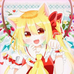 This is a pixiv picture whose title is 猫の日！.