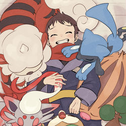 This is a pixiv picture whose title is むぎゅむぎゅ.