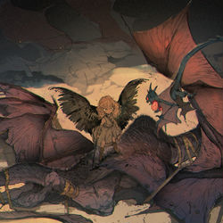 This is a pixiv picture whose title is 竜の目ゲット～.