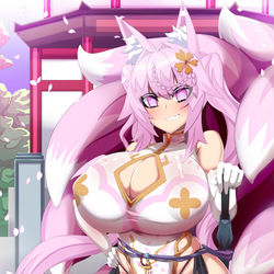 This is a pixiv picture whose title is 노벨피아『검후가 제자를 숨김』 표지.