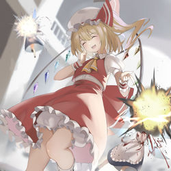 This is a pixiv picture whose title is Flandre.