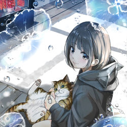 This is a pixiv picture whose title is 海月アクアリウム.