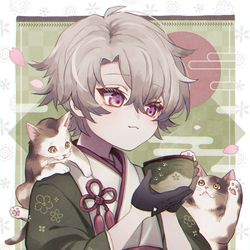This is a pixiv picture whose title is Matcha.