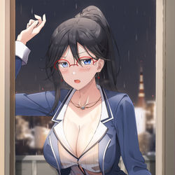 This is a pixiv picture whose title is 志摩崎舞子.