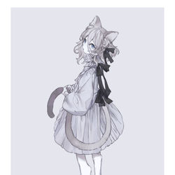 This is a pixiv picture whose title is 2🐈22222.